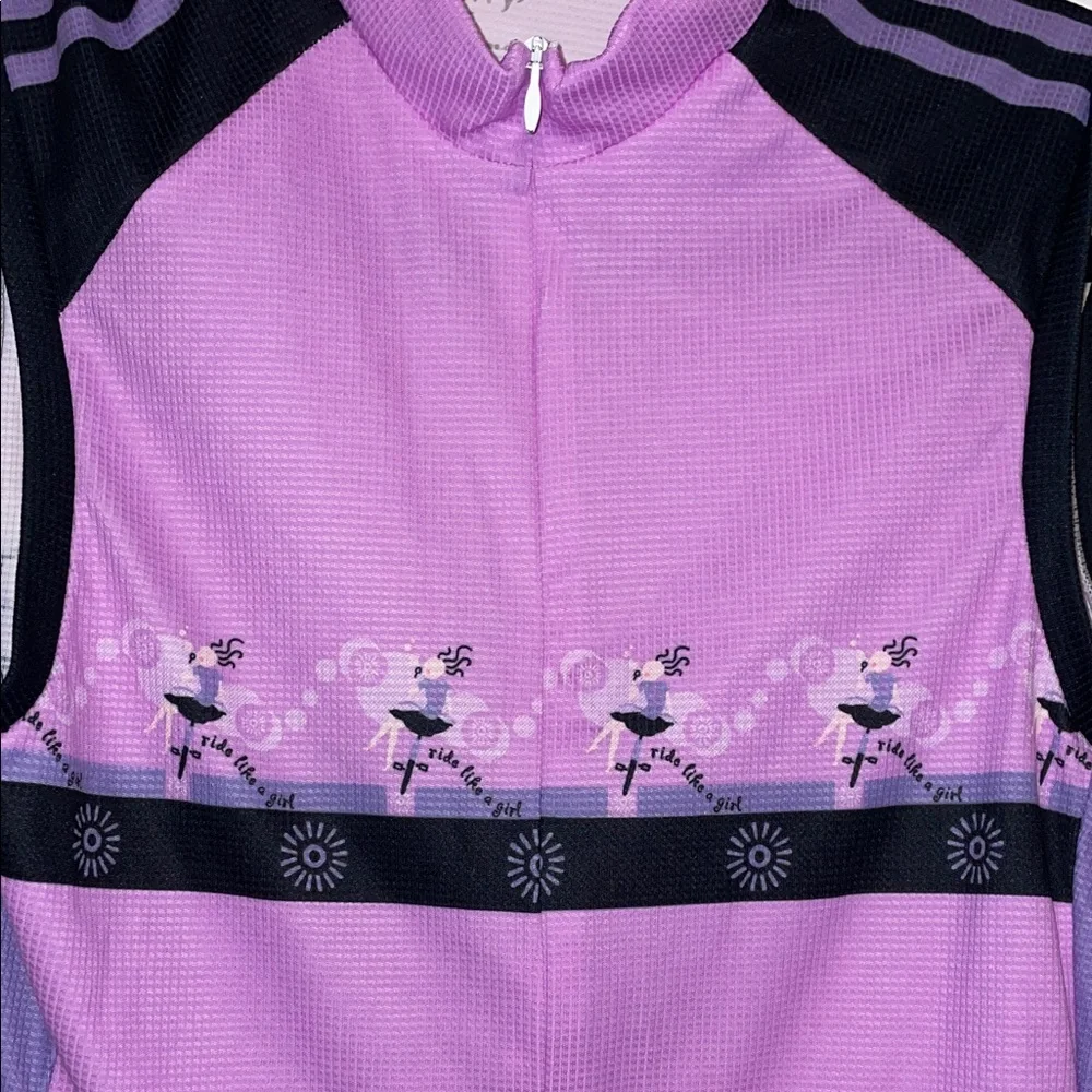 Purple Sleeveless Cycling Jersey - Picture 2 of 11